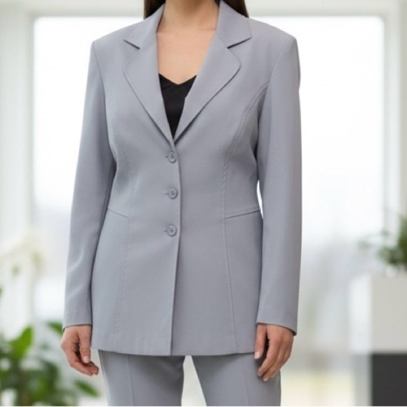 dawn joy fashions Jackets & Blazers - Vintage Women's Gray Blazer Jacket